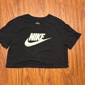 Nike Black and White Logo Tee